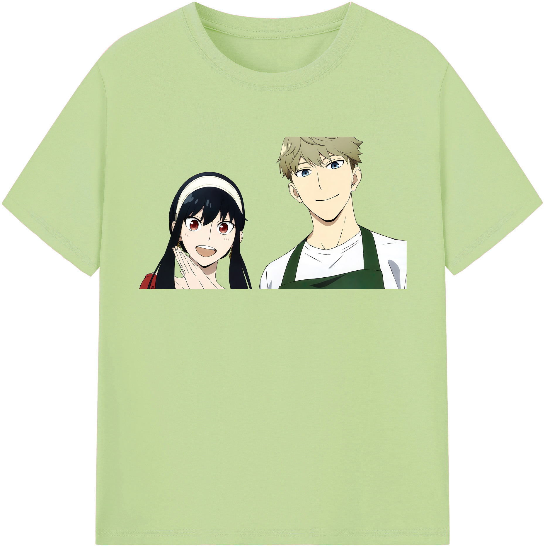 （画像用） SPY×FAMILY间谍家家酒 綿100％半袖Tシャツ（フロントプリント）